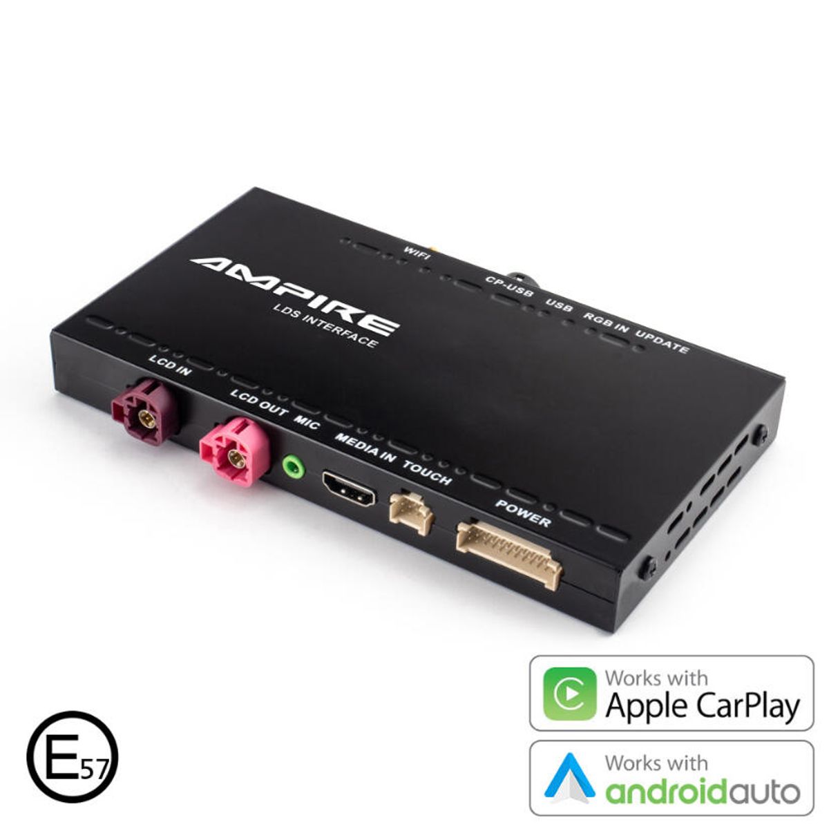 Ampire Trådløs Apple Carplay/AndroidAuto BMW m/CCC