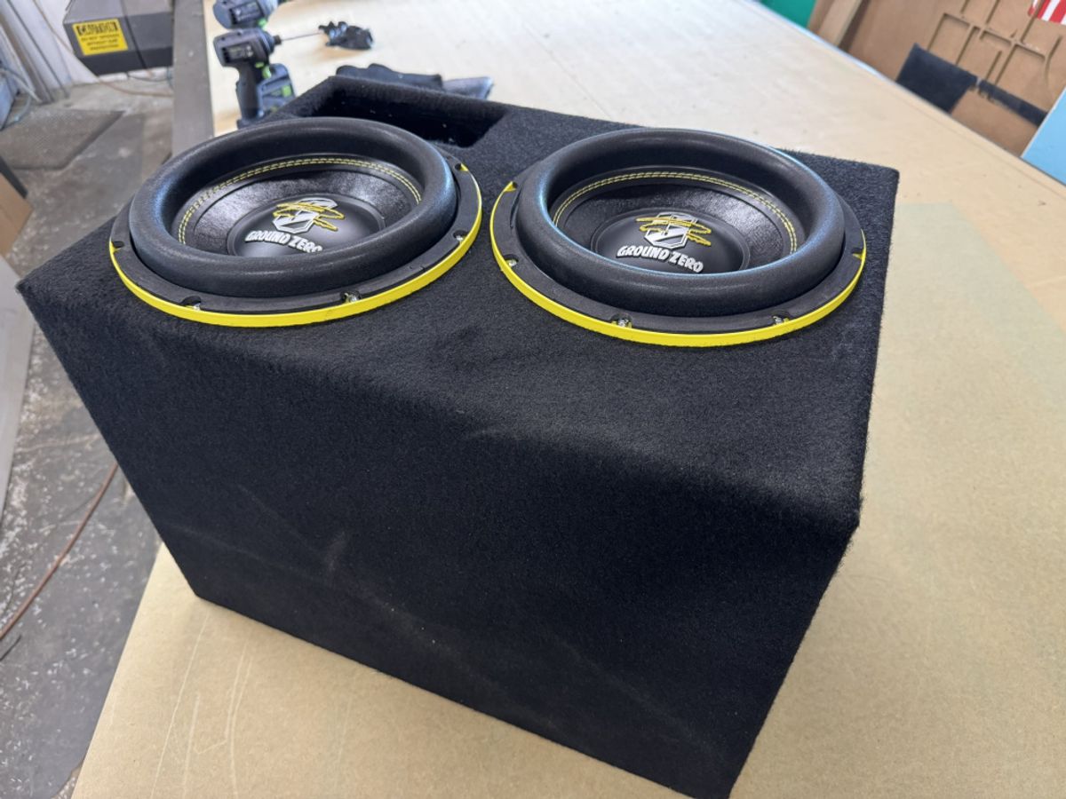 Ground Zero GZHW 25XSPL 1200w 2x1ohm